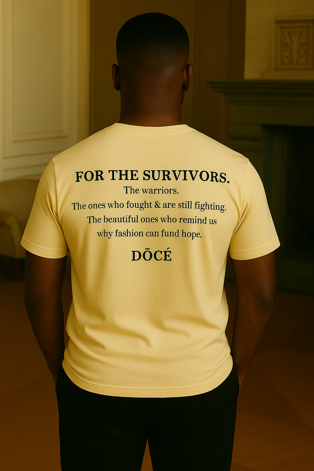 DŌCÉ “FOR THE SURVIVORS” Luxury Unisex T-Shirt
