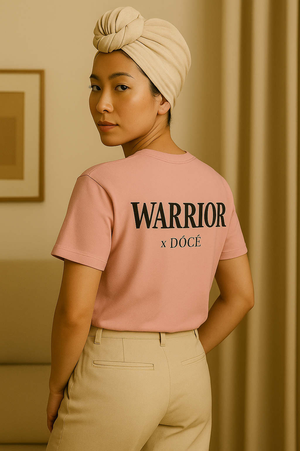 I Am A Warrior Tee — Pink October Edition x DŌCÉ