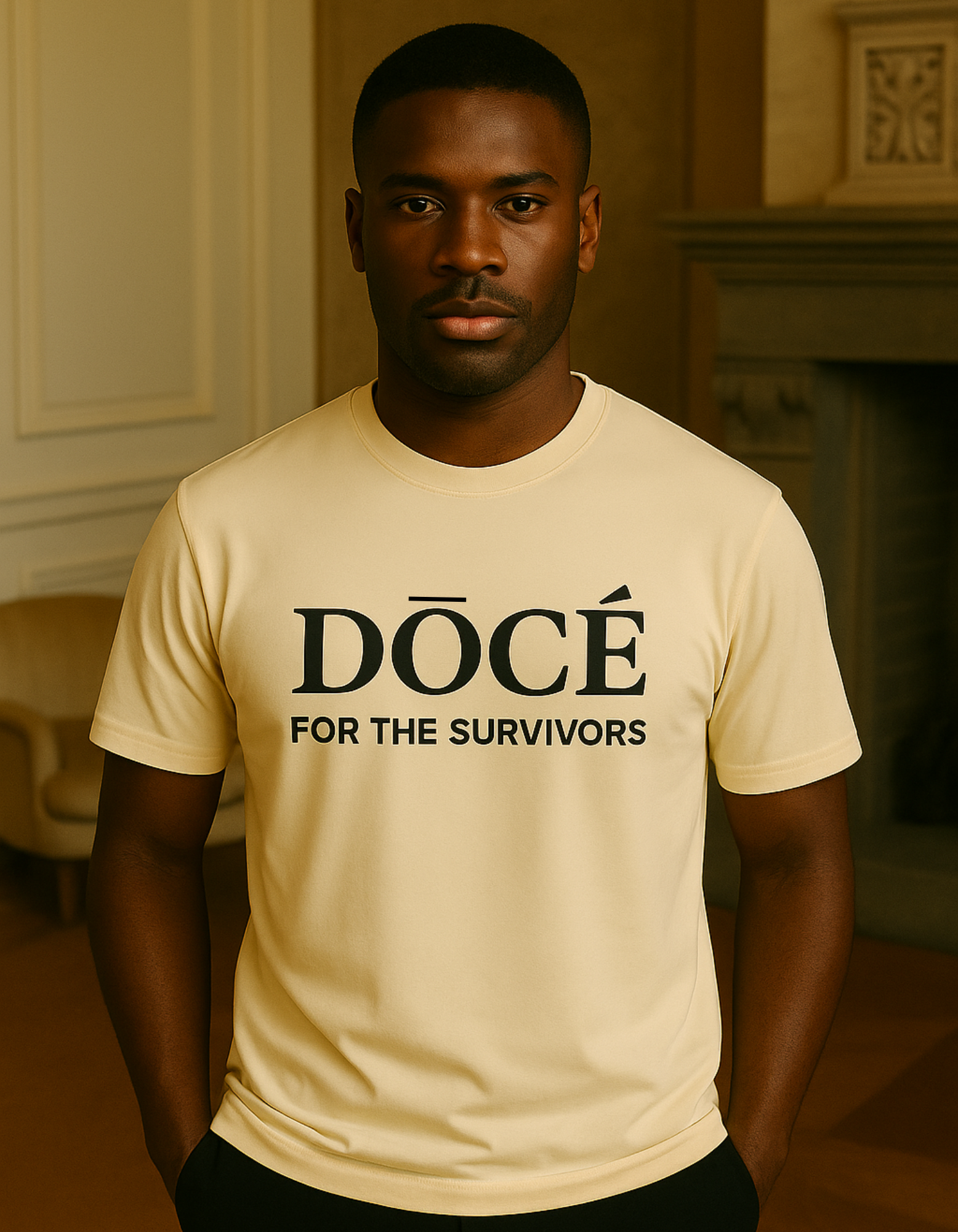 DŌCÉ “FOR THE SURVIVORS” Luxury Unisex T-Shirt